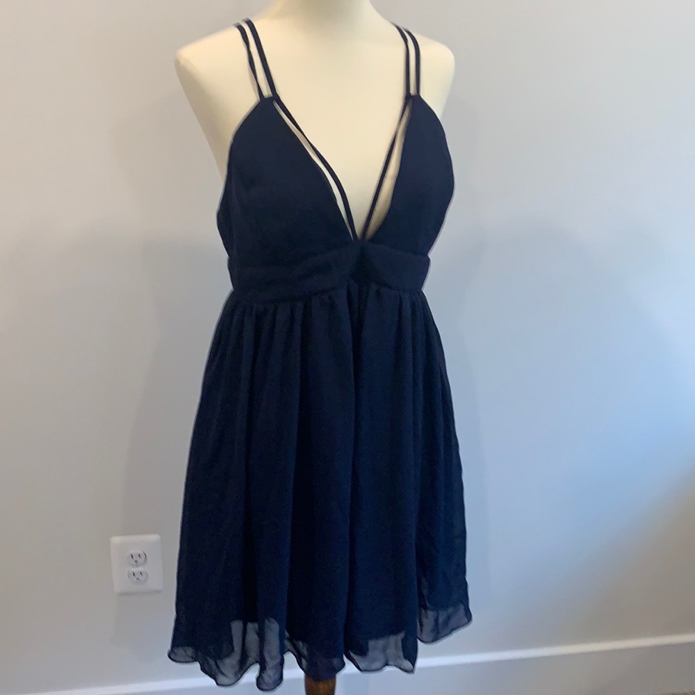 Blue dress